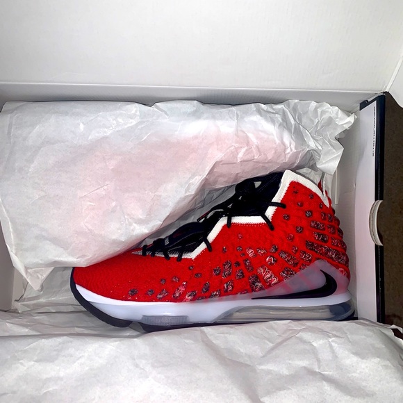 lebron 17 uptempo red